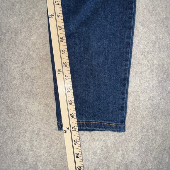 No Boundaries Womens High Rise Skinny Jeans Dark Wash Blue Size 12 Stretch Denim - Picture 2 of 6